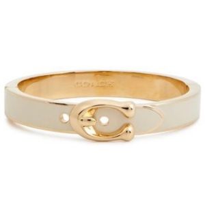 Coach buckle C bracelet